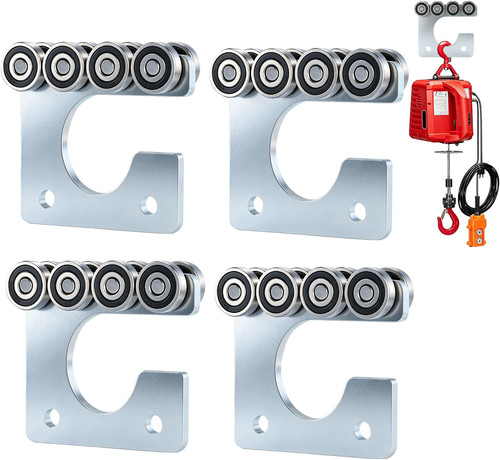Wheel trolley assembly - 8-wheel,